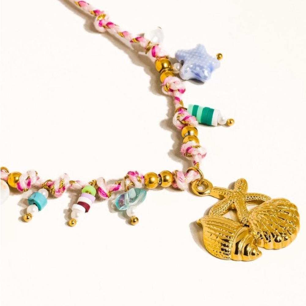 βTide Treasures Necklaceβ | Pink